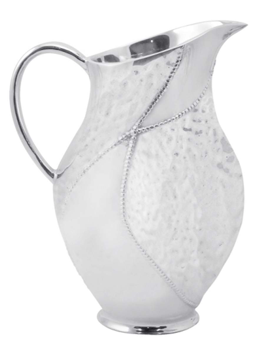 Sueno (Aluminum, Hollowware) 64 Oz Water Pitcher by Mariposa-1