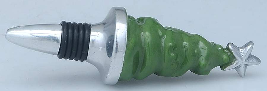 Traditions (Aluminum, Hollowware) Wine Stopper by Mariposa-1