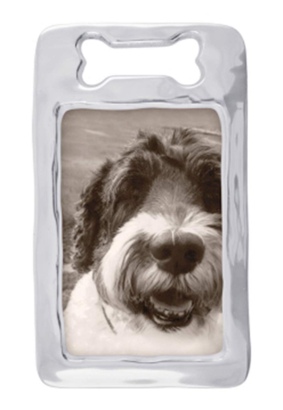 Woof Woof (Aluminum, Hollowware) Frame-Holds 4" X 6" by Mariposa-1