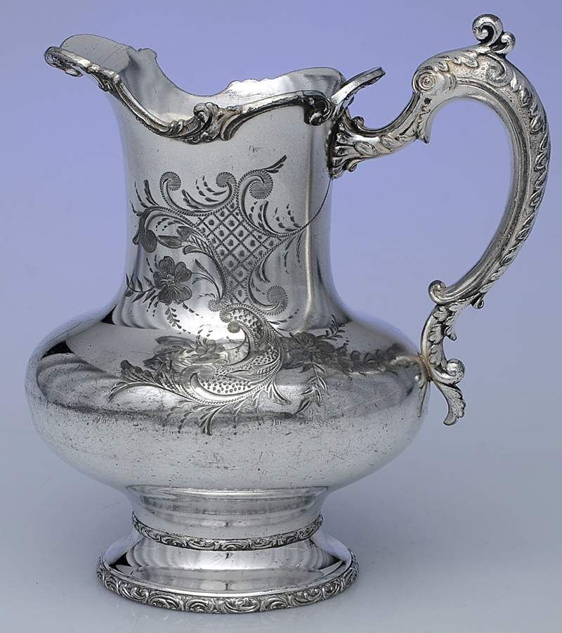 434 (Silverplate, Hollowware) Silverplate Water Pitcher by Meriden Britannia -1