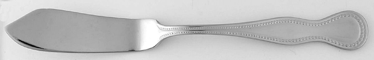 Jaselyn (Stainless) Flat Handle Master Butter Knife by Mikasa-1