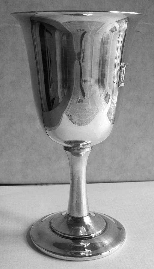 MMK1 (Silverplate, Hollowware) Water Goblet by Macomber Mfg. Co.-1