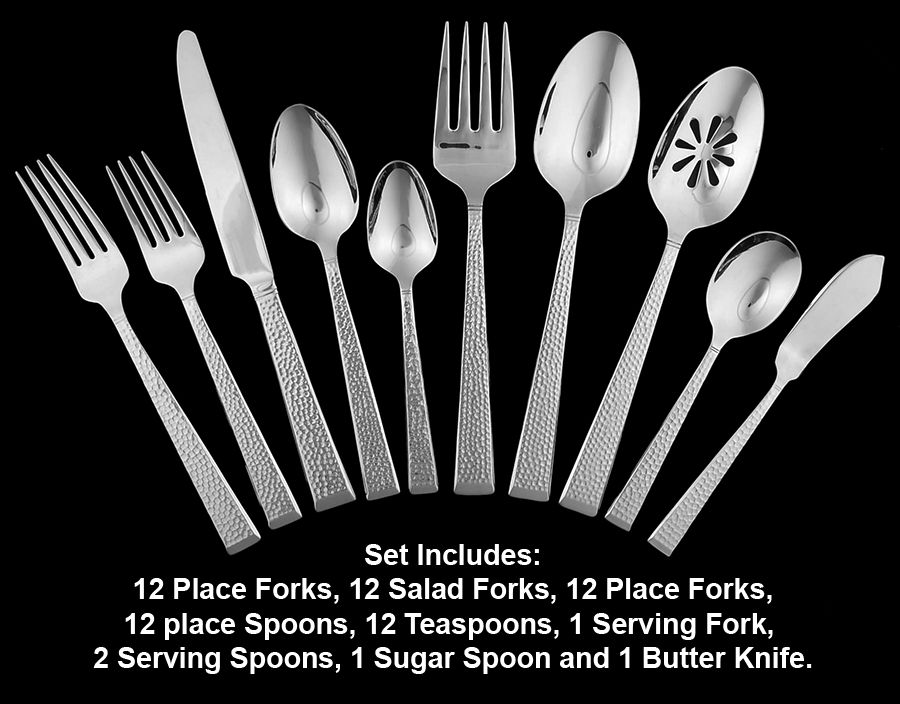 Kyler (Stainless) 65 Piece Set by Mikasa-1