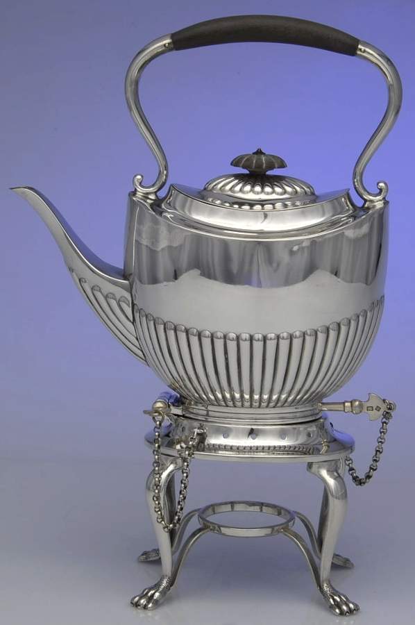 3511 (Sterling, Hollowware) Kettle and Stand No Burner by Martin, Hall & Co.-1