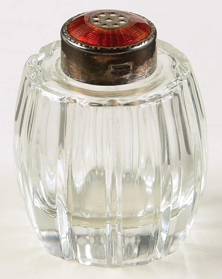 Sterling & Enamel Giftware Individual Salt Shaker by Meka-1