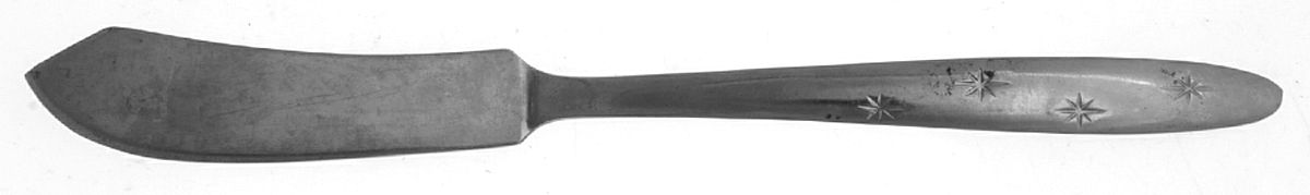 MHO35 (Stainless) Flat Handle Master Butter Knife by Manor House-1