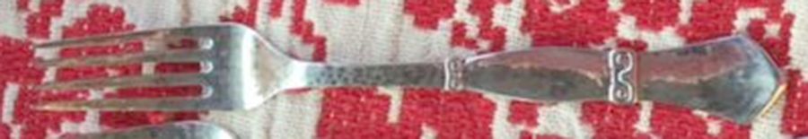 M11 (Sterling) Individual Salad Fork by Moe & Son-1