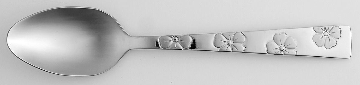 Hibiscus (Stainless) Place/Oval Soup Spoon by Mikasa-1