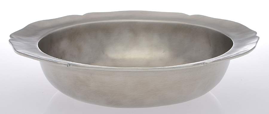 Spanish (Pewter, Hollowware) 11" Round Bowl by Match Pewter-1