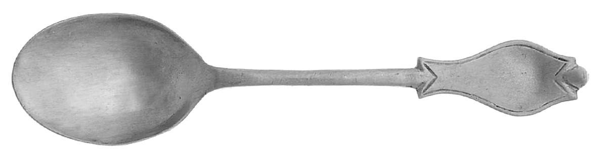 Gallic (Pewter, Hollowware) Condiment Spoon by Match Pewter-1