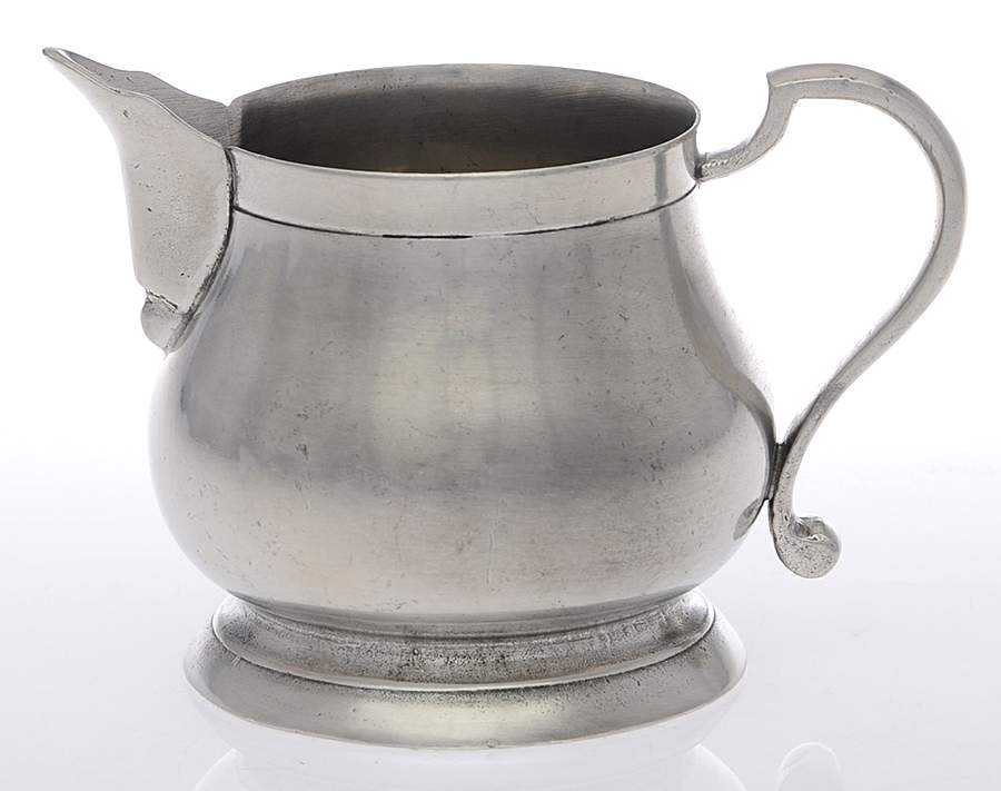 Traditional (Pewter, Hollowware) Hot Milk Pitcher by Match Pewter-1