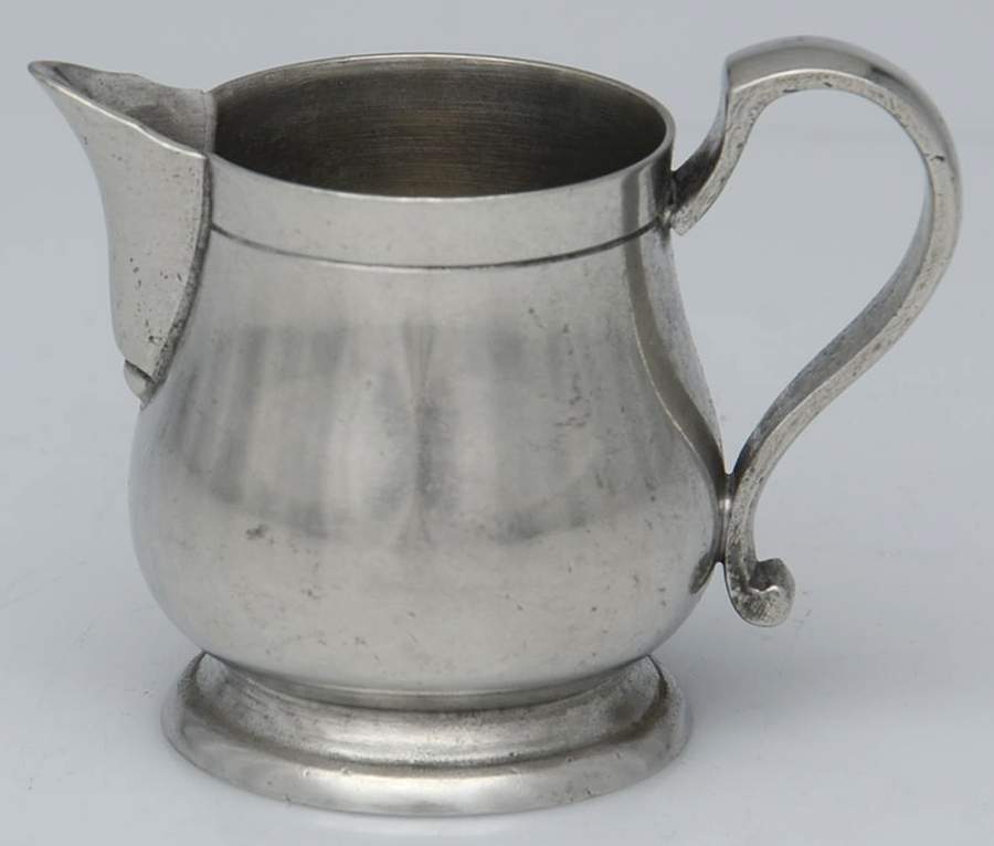 Traditional (Pewter, Hollowware) Creamer by Match Pewter-1