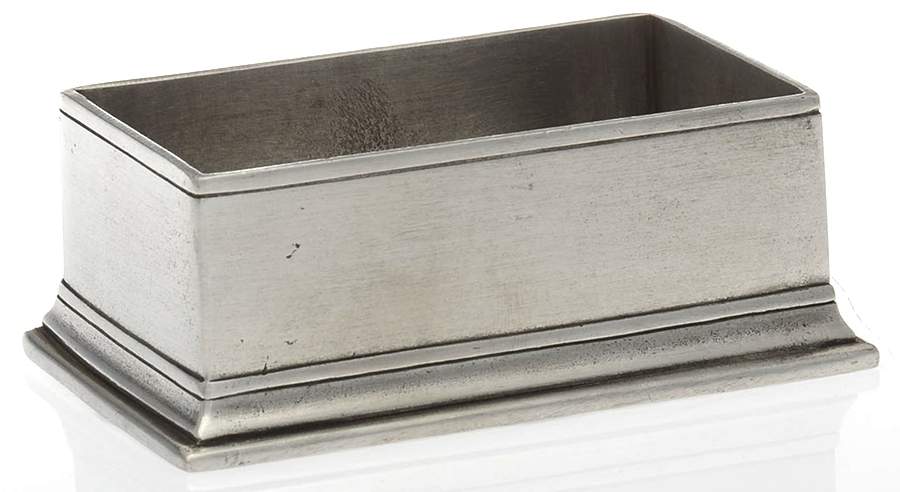 Pewter Hollowware Sweetener Holder by Match Pewter-1
