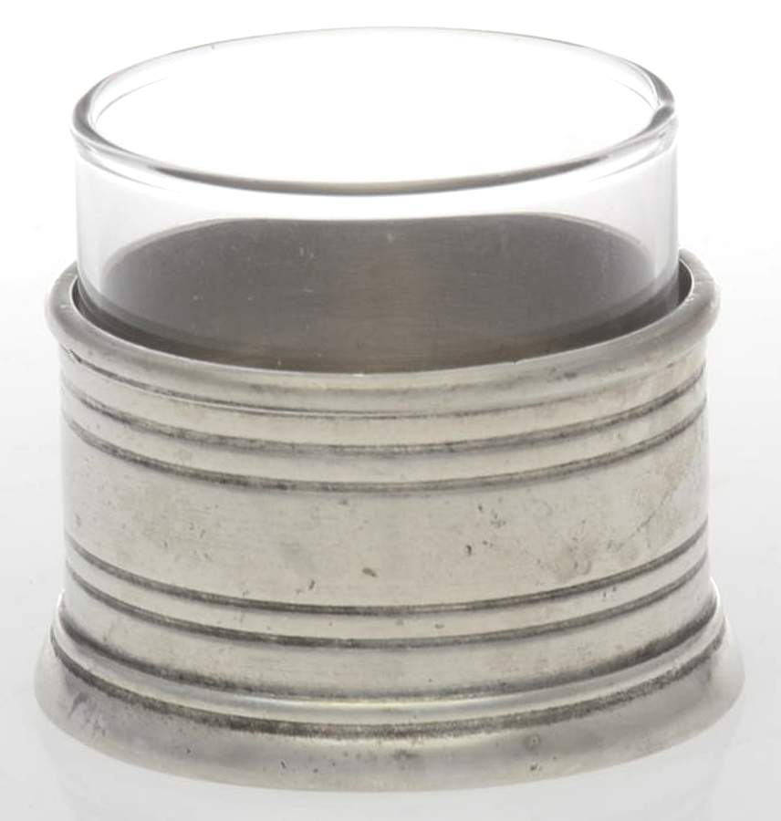 Pewter Hollowware Tealight Candleholder by Match Pewter-1