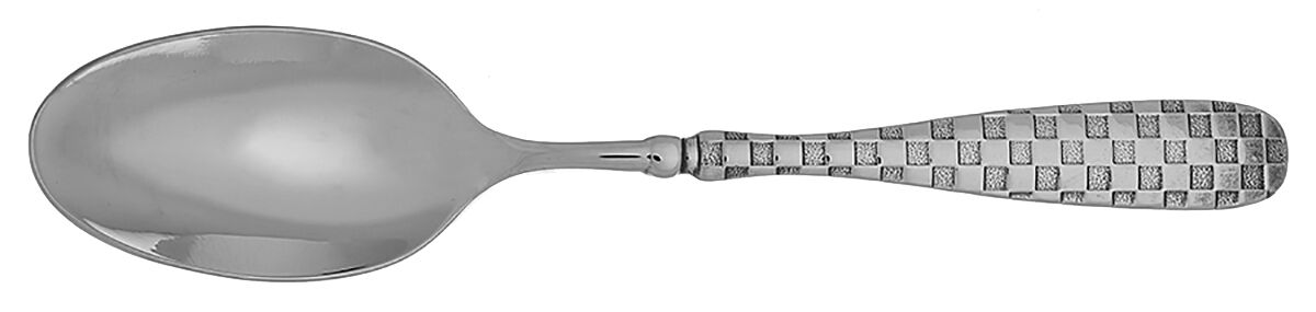 Check (Stainless) Teaspoon by Mackenzie-Childs Flatware-1