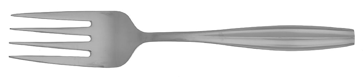 Ari (Stainless) Small Solid Cold Meat Serving Fork by Mikasa-1