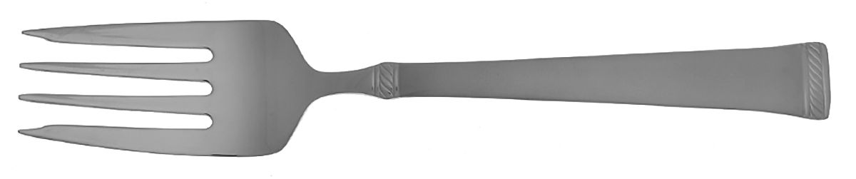 Meris Frost (Stainless) Medium Solid Cold Meat Serving Fork by Mikasa-1
