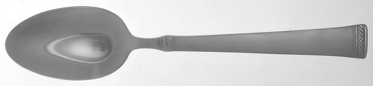 Meris Frost (Stainless) Place/Oval Soup Spoon by Mikasa-1
