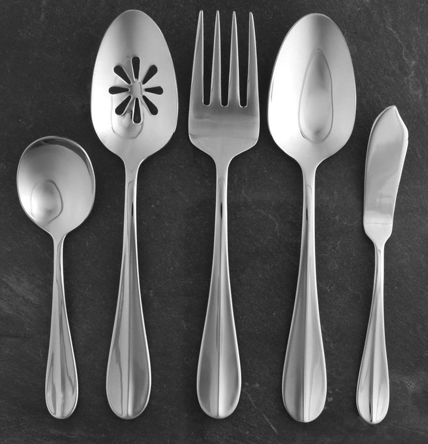 Chloe (Stainless) 5 Piece Hostess Set by Mikasa-1