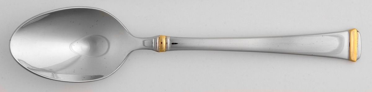 Harmony (Gold Accent, Stainless) Teaspoon by Mikasa-1