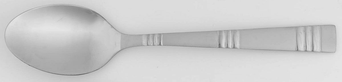 Ashton Square (Stainless) Place/Oval Soup Spoon by Mainstays-1