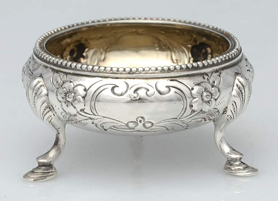 Sterling Hollowware Master Open Salt by Martin, Hall & Co.-1