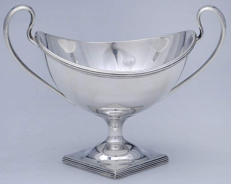 1766 (Sterling, Hollowware) Open Sugar Bowl by Mauser-1