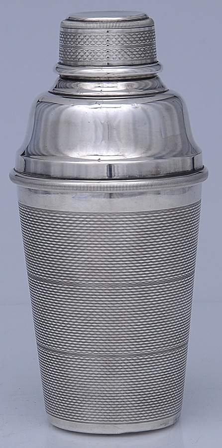 W26309 (Silverplate, Hollowware) Silverplate Martini Shaker by Mappin & Webb-1