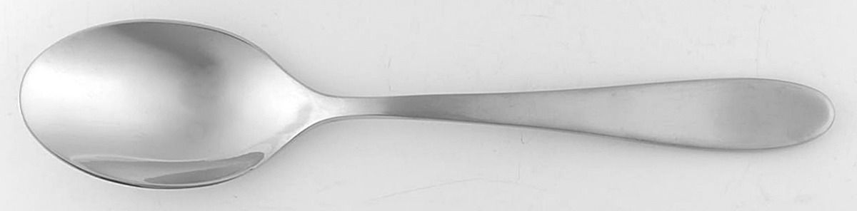 Prescott Satin (Stainless) Place/Oval Soup Spoon by Mikasa-1