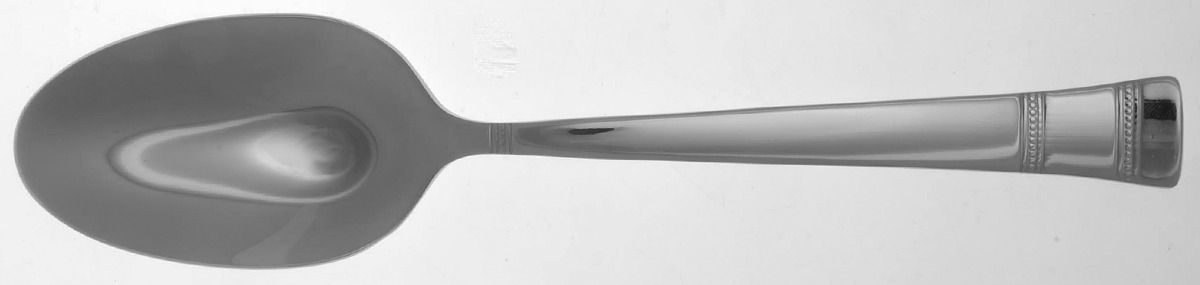 Evie (Stainless) Solid Serving Spoon by Mikasa-1
