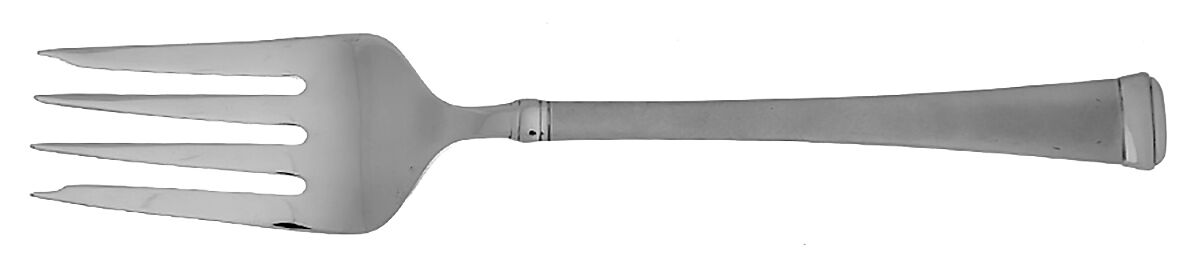 Harmony Frost Large Solid Cold Meat Serving Fork by Mikasa-1