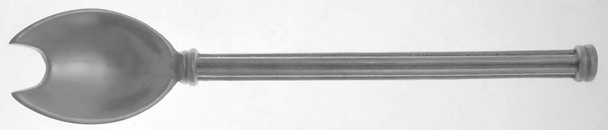 Classic (Aluminum, Hollowware) Solid Salad Serving Fork by Mariposa-1