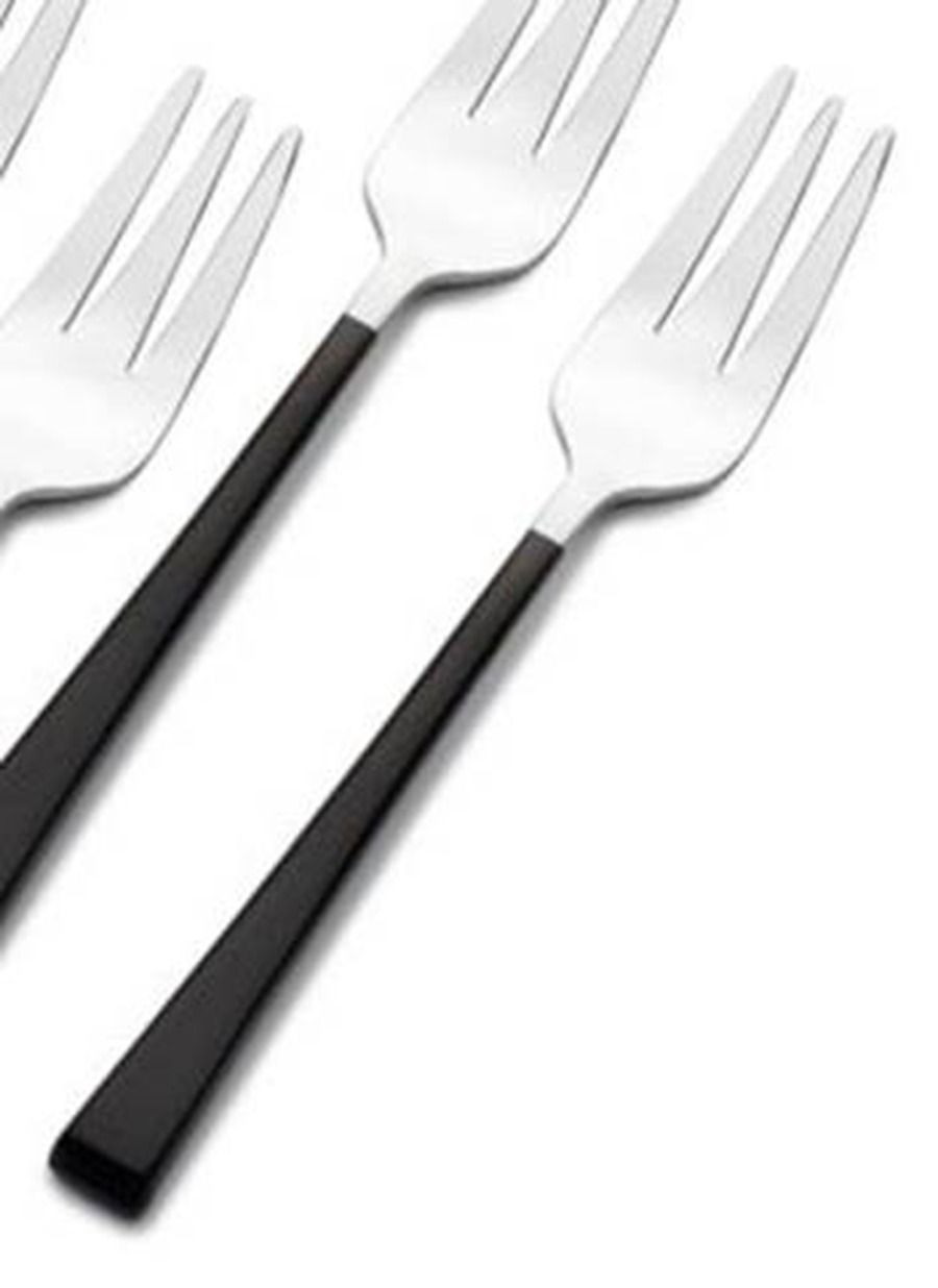 Rockford Black (Stainless) Cocktail/Seafood Fork by Mikasa-1