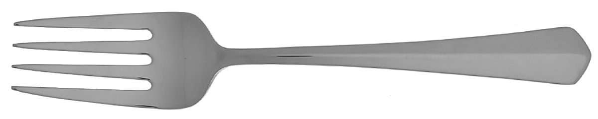 Felix (Stainless) Medium Solid Cold Meat Serving Fork by Mikasa-1