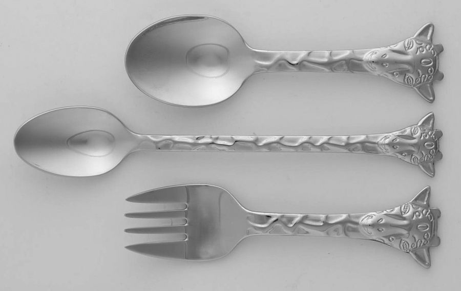 Giraffe (Stainless) 3-Piece Baby Set (BF, BS, INS) by Mikasa-1
