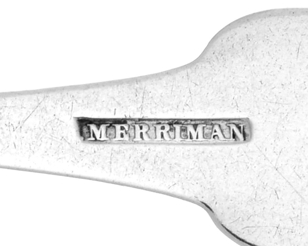 Coin Silver Flatware Tablespoon (Serving Spoon) by Marcus Merriman-3