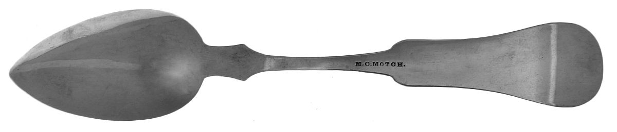 Coin Silver Flatware Teaspoon by Michael C Motch-2