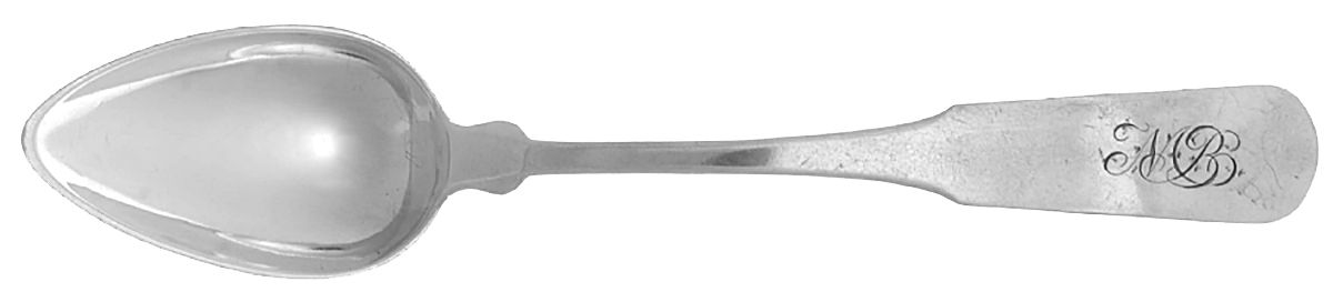 Coin Silver Flatware Teaspoon by Merriman & Bradley-1