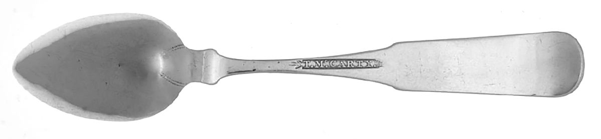 Coin Silver Flatware Teaspoon by T. Mccarty-2
