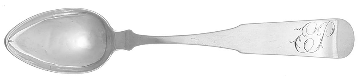 Coin Silver Flatware Teaspoon by T. Mccarty-1