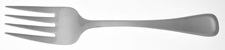 Cosmo Satin (Stainless) Medium Solid Cold Meat Serving Fork by Mikasa-1