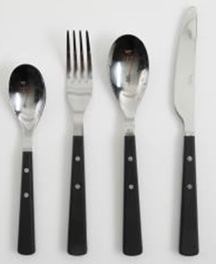 Garden Cottage Black (Stainless) Fork by Martha Stewart Flatw-1