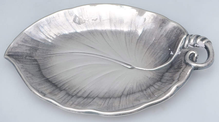 WB120 (Sterling, Hollowware) 6" Leaf Dish by Meriden Britannia -1