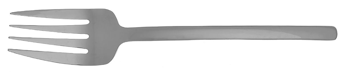 Zena (Stainless) Large Solid Cold Meat Serving Fork by Mikasa-1