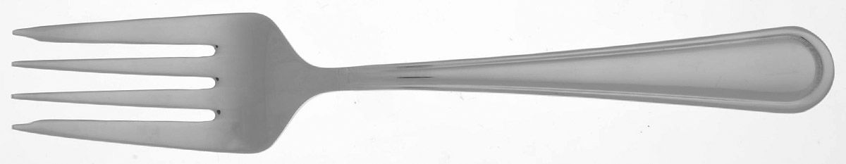 Virtuoso (Stainless, Glossy) Medium Solid Cold Meat Serving Fork by Mikasa-1