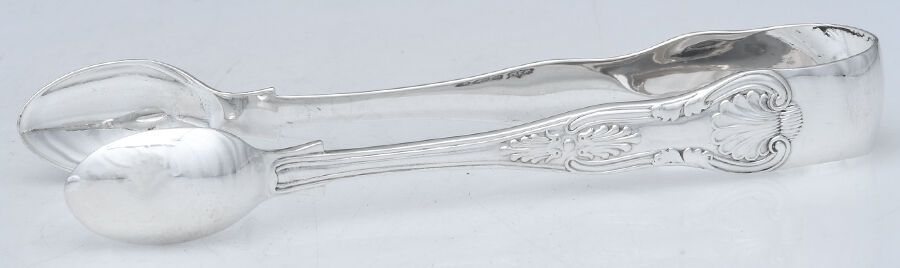 Kings (Sterling) Sugar Tongs by Mappin & Webb-1