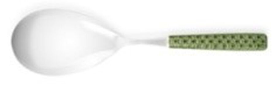 Everyday Green(Stainless) Tablespoon (Serving Spoon) by Mackenzie-Childs Flatware-1