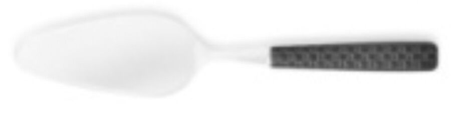 Everyday Black (Stainless) Pie & Cake Server with Stainless Blade by Mackenzie-Childs Flatware-1