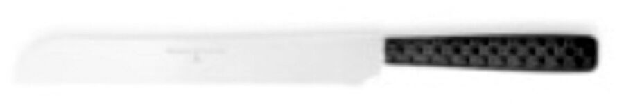 Everyday Black (Stainless) Cake Knife with Stainless Blade by Mackenzie-Childs Flatware-1