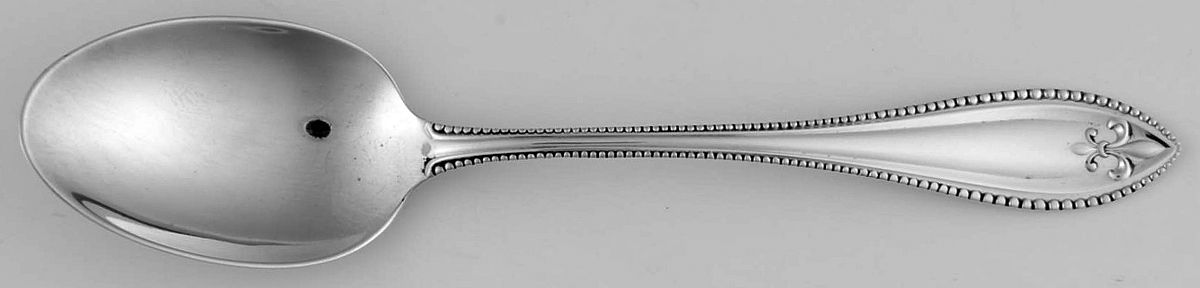 Fleur De Lis (Sterling, 1905) Five O'Clock Teaspoon by Newburyport-1